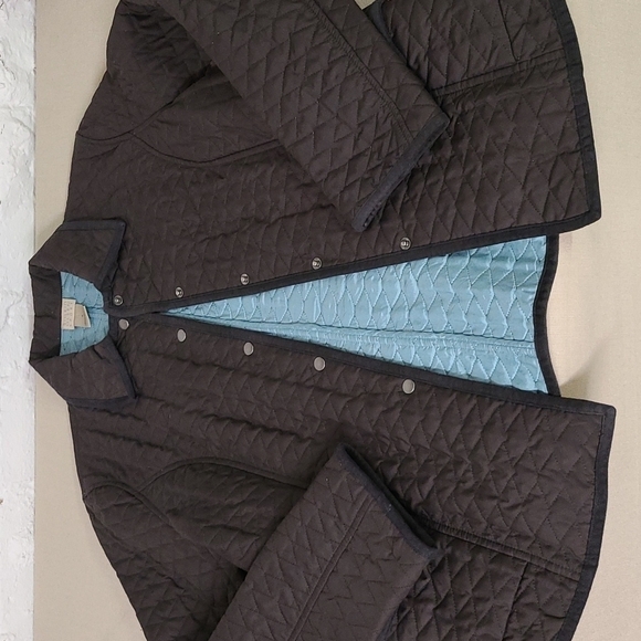 SIGRED OLSEN Brown Quilted Jacket Size Small - Picture 1 of 8